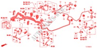 BRAKE LINES (VSA) (DIESEL) (LH) for Honda ACCORD TOURER 2.2 ELEGANCE 5 Doors 5 speed automatic 2009