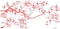 BRAKE LINES (VSA) (DIESEL) (RH) for Honda ACCORD TOURER 2.2 ES-GT 5 Doors 5 speed automatic 2009
