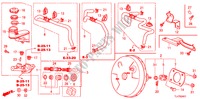 BRAKE MASTER CYLINDER/ MASTER POWER (RH) for Honda ACCORD TOURER 2.2 EX-GT 5 Doors 6 speed manual 2009