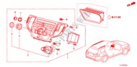CENTER MODULE (NAVIGATION) for Honda ACCORD TOURER 2.2 EXECUTIVE 5 Doors 6 speed manual 2009