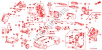 CONTROL UNIT (CABIN) (1) (LH) for Honda ACCORD TOURER 2.0 EXECUTIVE 5 Doors 6 speed manual 2009