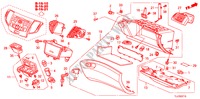 INSTRUMENT PANEL GARNISH (PASSENGER SIDE) (LH) for Honda ACCORD TOURER 2.2 ELEGANCE 5 Doors 6 speed manual 2009