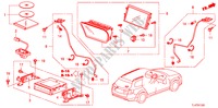 NAVIGATION SYSTEM for Honda ACCORD TOURER 2.0 ELEGANCE 5 Doors 6 speed manual 2009