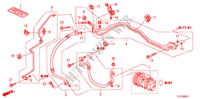 AIR CONDITIONER(HOSES/PIP ES)(2.0L)(RH) for Honda ACCORD TOURER 2.0 ES 5 Doors 6 speed manual 2011