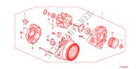 ALTERNATOR(DENSO)(2.0L) for Honda ACCORD TOURER 2.0 ELEGANCE 5 Doors 6 speed manual 2011