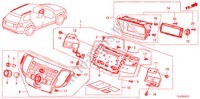 AUDIO UNIT for Honda ACCORD TOURER 2.4 EXECUTIVE 5 Doors 6 speed manual 2010