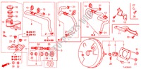 BRAKE MASTER CYLINDER/MAS TER POWER(RH) for Honda ACCORD TOURER 2.2 EX 5 Doors 6 speed manual 2010