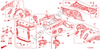 FRONT BULKHEAD/DASHBOARD for Honda ACCORD TOURER 2.4 TYPE S 5 Doors 6 speed manual 2011