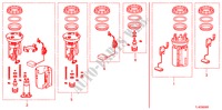 FUEL TANK SET SHORT PARTS for Honda ACCORD TOURER 2.0 ELEGANCE 5 Doors 6 speed manual 2011