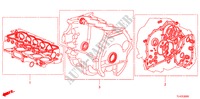GASKET KIT(2.0L) for Honda ACCORD TOURER 2.0 EXECUTIVE 5 Doors 6 speed manual 2010