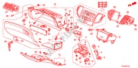 INSTRUMENT PANEL GARNISH( PASSENGER SIDE)(RH) for Honda ACCORD TOURER 2.2 TYPE S-H 5 Doors 6 speed manual 2010