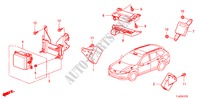 RADAR/LKAS for Honda ACCORD TOURER 2.4 EXECUTIVE 5 Doors 6 speed manual 2010