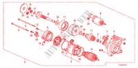 STARTER MOTOR(DENSO)(2.0L ) for Honda ACCORD TOURER 2.0 EXECUTIVE 5 Doors 6 speed manual 2010