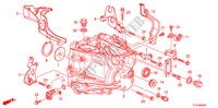 TRANSMISSION CASE for Honda ACCORD TOURER 2.4 EXECUTIVE 5 Doors 6 speed manual 2010