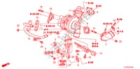 TURBOCHARGER(DIESEL) for Honda ACCORD TOURER 2.2 EXECUTIVE-H 5 Doors 6 speed manual 2011