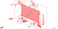 AIR CONDITIONER(CONDENSER )(DIESEL) for Honda ACCORD TOURER 2.2 EX 5 Doors 5 speed automatic 2012