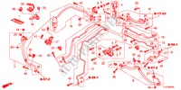 AIR CONDITIONER(HOSES/PIP ES)(DIESEL)(RH) for Honda ACCORD TOURER 2.2 TYPE S-H 5 Doors 6 speed manual 2012