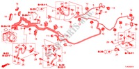 BRAKE LINES(VSA)(DIESEL)( RH) for Honda ACCORD TOURER 2.2 S 5 Doors 5 speed automatic 2012
