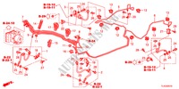 BRAKE LINES(VSA)(LH) for Honda ACCORD TOURER 2.4 TYPE S 5 Doors 6 speed manual 2012