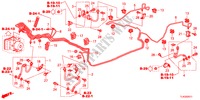 BRAKE LINES(VSA)(RH) for Honda ACCORD TOURER 2.4 EXECUTIVE 5 Doors 6 speed manual 2012