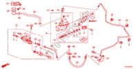 CLUTCH MASTER CYLINDER(RH ) for Honda ACCORD TOURER 2.4 EXECUTIVE 5 Doors 6 speed manual 2012