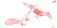 COMBINATION SWITCH for Honda ACCORD TOURER 2.2 EXECUTIVE 5 Doors 6 speed manual 2012