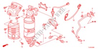 CONVERTER(2.0L) for Honda ACCORD TOURER 2.0 COMFOT 5 Doors 6 speed manual 2012