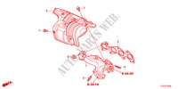 EXHAUST MANIFOLD(DIESEL) for Honda ACCORD TOURER 2.2 ELEGANCE 5 Doors 6 speed manual 2012