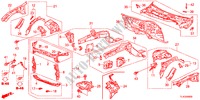 FRONT BULKHEAD/DASHBOARD for Honda ACCORD TOURER 2.4 EXECUTIVE 5 Doors 6 speed manual 2012