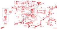 FUEL TANK(DIESEL) for Honda ACCORD TOURER 2.2 EXECUTIVE-H 5 Doors 6 speed manual 2012