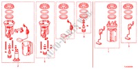 FUEL TANK SET SHORT PARTS for Honda ACCORD TOURER 2.2 EXECUTIVE-H 5 Doors 6 speed manual 2012