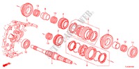 MAINSHAFT(DIESEL) for Honda ACCORD TOURER 2.2 S-H 5 Doors 6 speed manual 2012
