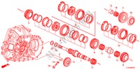 MAINSHAFT for Honda ACCORD TOURER 2.0 ES-GT 5 Doors 6 speed manual 2012
