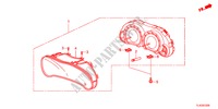 METER for Honda ACCORD TOURER 2.4 EXECUTIVE 5 Doors 6 speed manual 2012