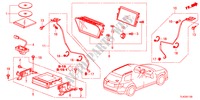 NAVIGATION SYSTEM for Honda ACCORD TOURER 2.2 ELEGANCE 5 Doors 5 speed automatic 2012