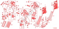 PEDAL(LH) for Honda ACCORD TOURER 2.2 ELEGANCE 5 Doors 6 speed manual 2012
