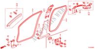 PILLAR GARNISH(RH) for Honda ACCORD TOURER 2.2 EX 5 Doors 6 speed manual 2012