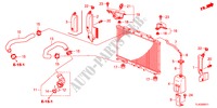 RADIATOR HOSE/RESERVE TAN K(2.4L) for Honda ACCORD TOURER 2.4 EXECUTIVE 5 Doors 6 speed manual 2012