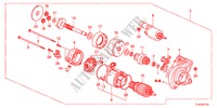 STARTER MOTOR(DENSO)(2.0L ) for Honda ACCORD TOURER 2.0 S 5 Doors 5 speed automatic 2012