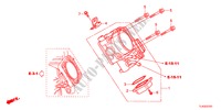 THROTTLE BODY(2.4L) for Honda ACCORD TOURER 2.4 TYPE S 5 Doors 6 speed manual 2012