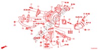 TURBOCHARGER(DIESEL) for Honda ACCORD TOURER 2.2 EXECUTIVE-H 5 Doors 6 speed manual 2012