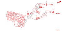 WATER HOSE(2.4L)(RH) for Honda ACCORD TOURER 2.4 S 5 Doors 6 speed manual 2012