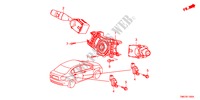 COMBINATION SWITCH for Honda BALLADE VTI-L 4 Doors 5 speed manual 2011