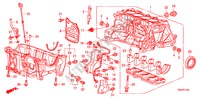 CYLINDER BLOCK/OIL PAN(1. 5L) for Honda BALLADE VTI-L 4 Doors 5 speed automatic 2011