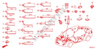 HARNESS BAND/BRACKET(RH) for Honda BALLADE VTI-L 4 Doors 5 speed manual 2011