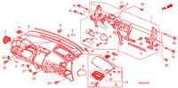 INSTRUMENT PANEL(LH) for Honda CITY 1.4LS 4 Doors 5 speed manual 2010
