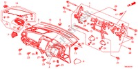 INSTRUMENT PANEL(RH) for Honda BALLADE VTI 4 Doors 5 speed manual 2011