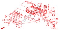 INTAKE MANIFOLD for Honda CITY LX-A 4 Doors 5 speed manual 2011
