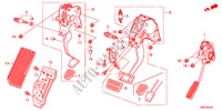 PEDAL(RH) for Honda BALLADE VTI-L 4 Doors 5 speed automatic 2011