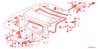 TRUNK LID for Honda CITY LX-A 4 Doors 5 speed automatic 2011
